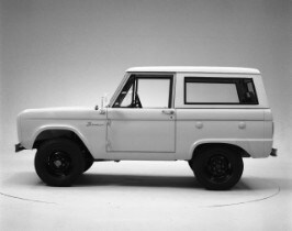1966 Ford Bronco in Studio